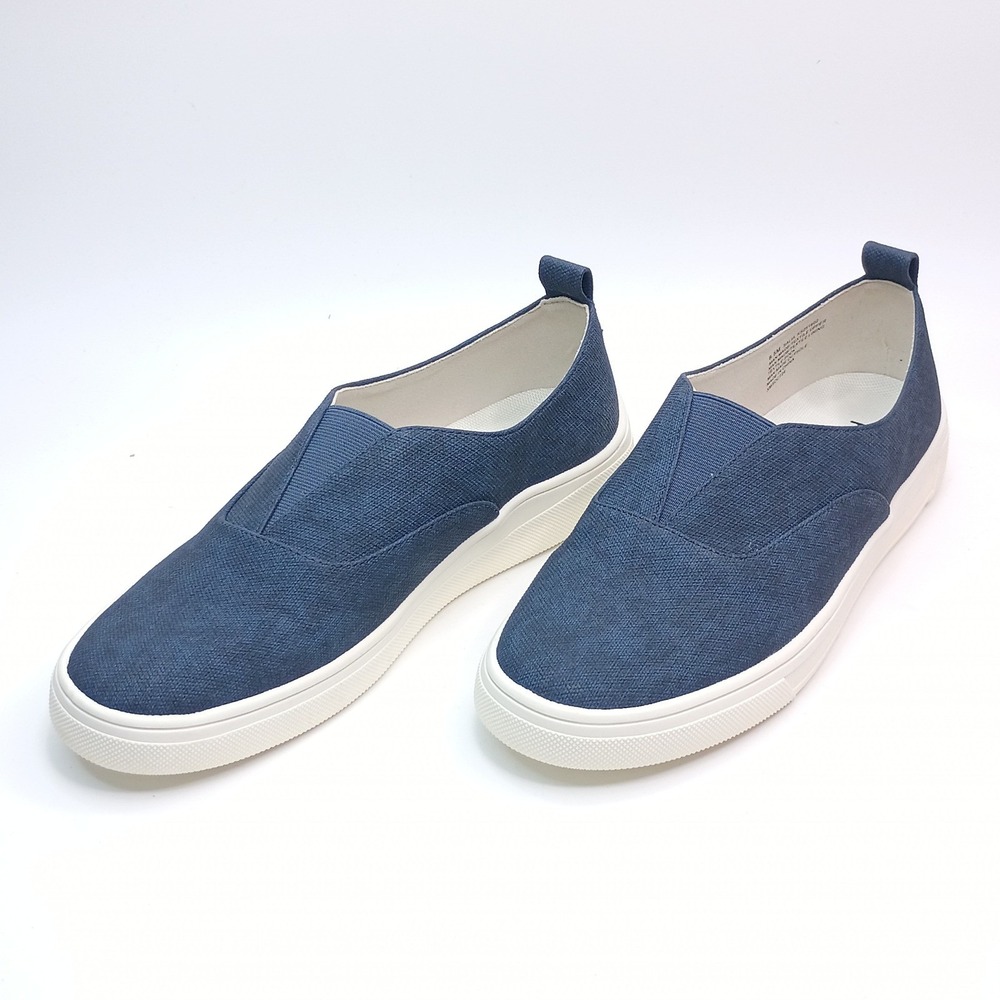 Kensie Salia Slip On Women Size 8.5 Navy Textile KS251602 Sneaker